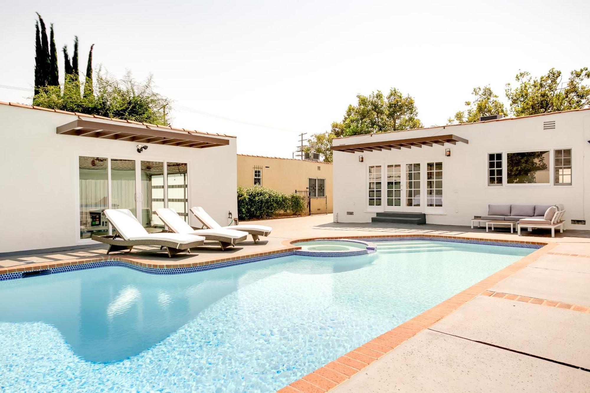 Villa Monthier Melrose Po7H2O0 Los Ángeles Exterior foto