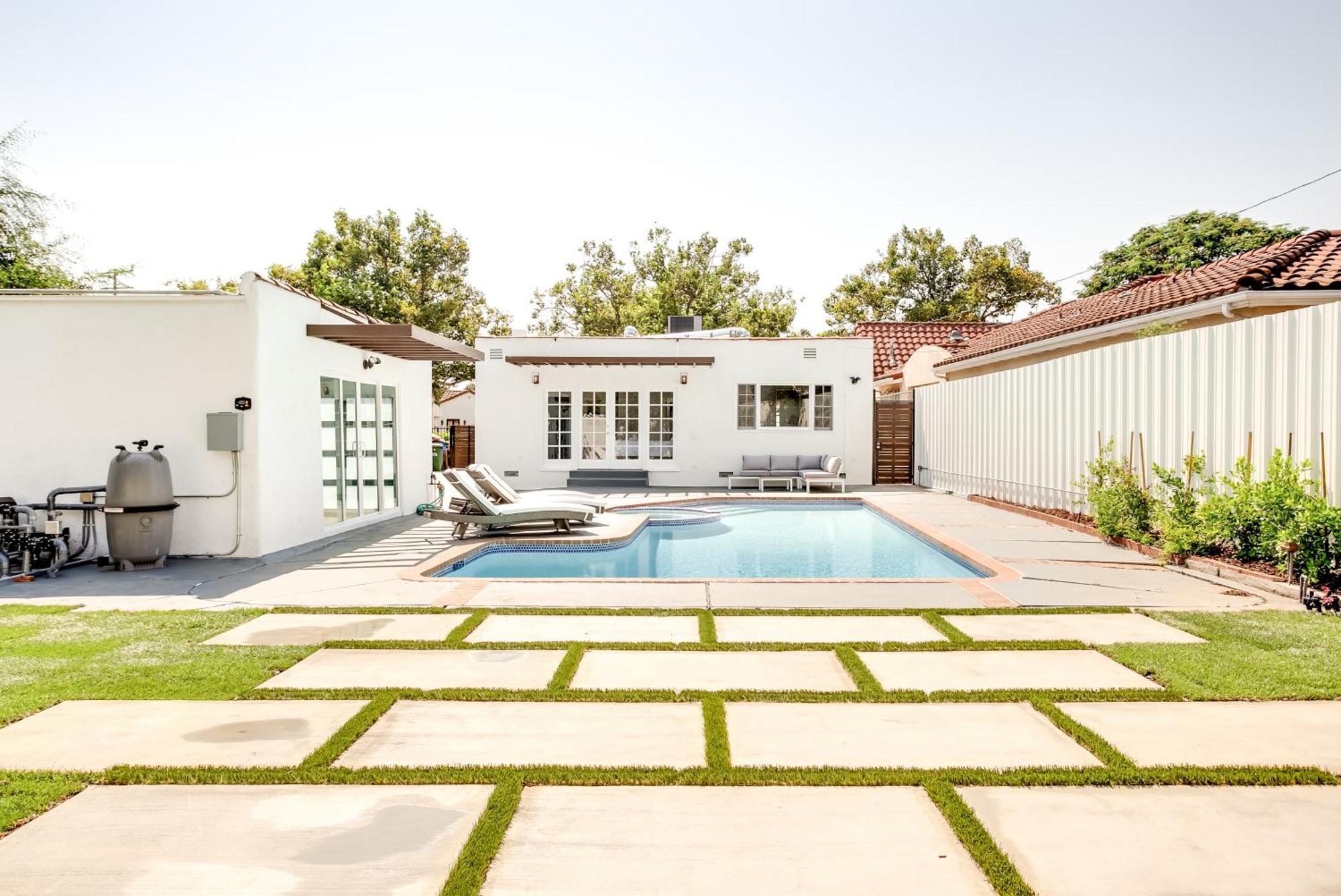 Villa Monthier Melrose Po7H2O0 Los Ángeles Exterior foto